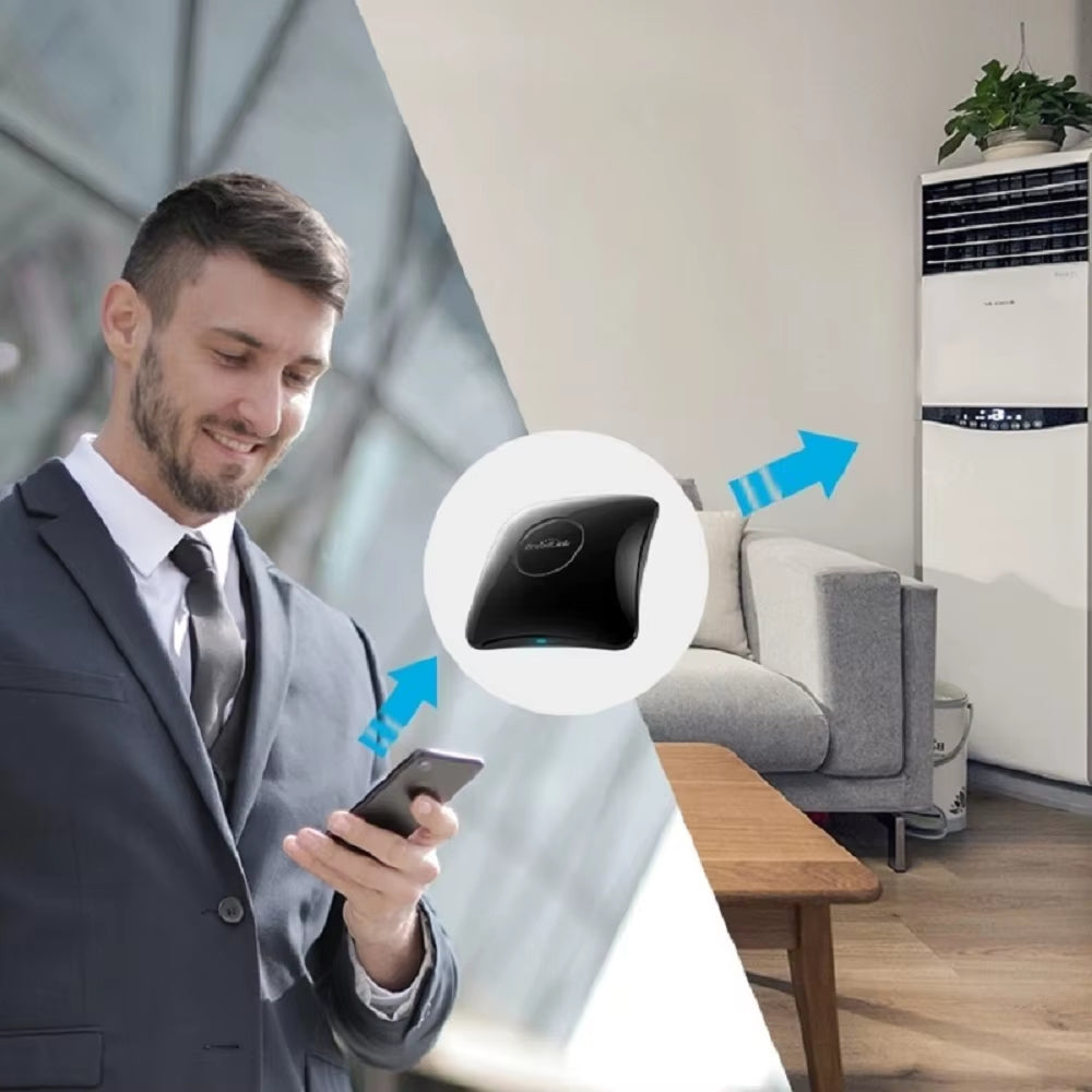 RM4 Pro+ HTS2 Version Wireless Universal Remote Hub Withtemp and Humidity Sensor Smart Home Solution