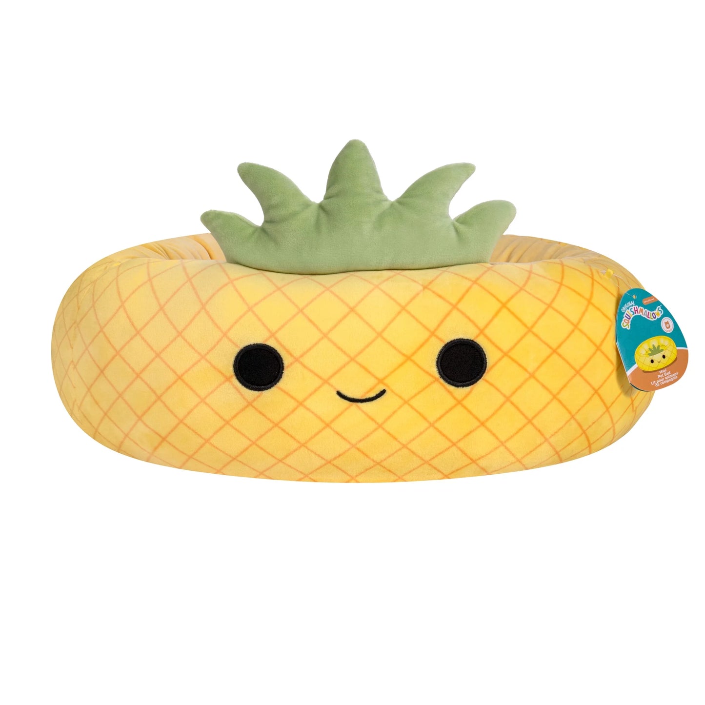 30 Inch Pineapple Pet Bed - Large Ultrasoft Official  Plush Pet Bed