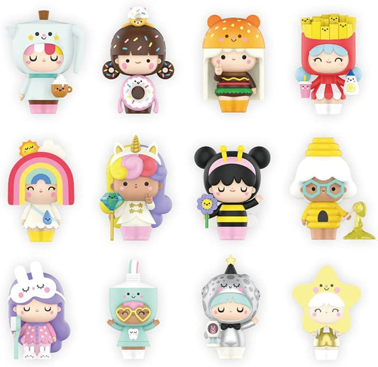 Momiji Partner Series Blind Box 12 Mystery Box Cute Kawaii Mini Toy Figures Gift Collectibles Dolls Vinyle Toy Action Figures - Whole Box