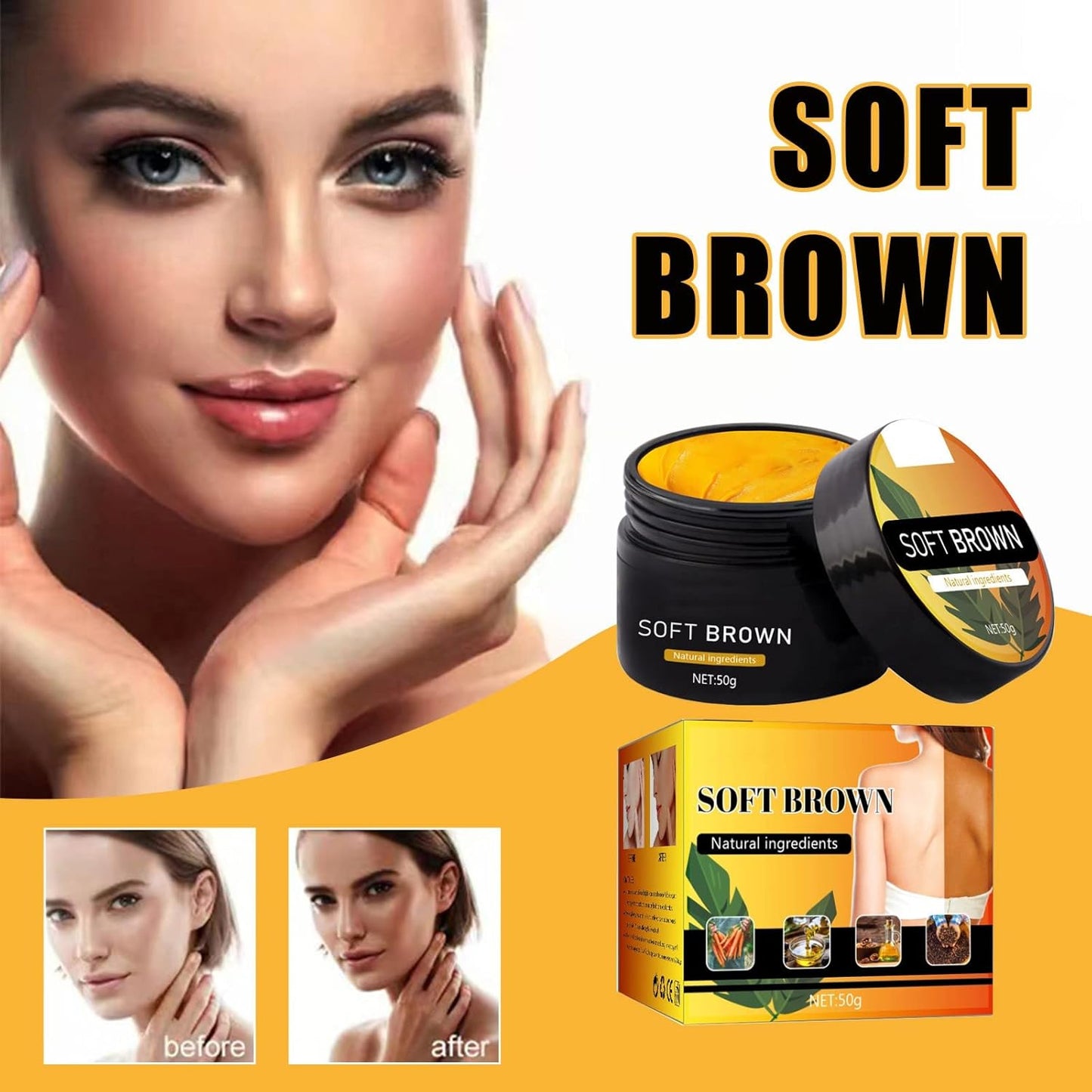 Hair Recipe Natural Tanning Summer Beach Sunburn after to Help Black Wheat Skin Color Body Black Gradual Bronzing Glow Drops
