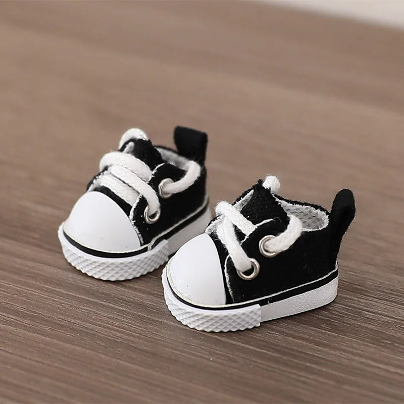 For Ropa LABUBU 15/17Cm Cotton Dolls Shoes Toys Casual Sports Canvas Shoes Martin Boots Dolls Accessories for Labubu Outfits