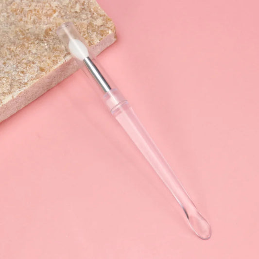 Q Soft Silicone Lip Brush with Cover Rare Beauty Permanent Makeup Machine Makeup Concealer Brush Lip Applicator Cosmetics Beauty