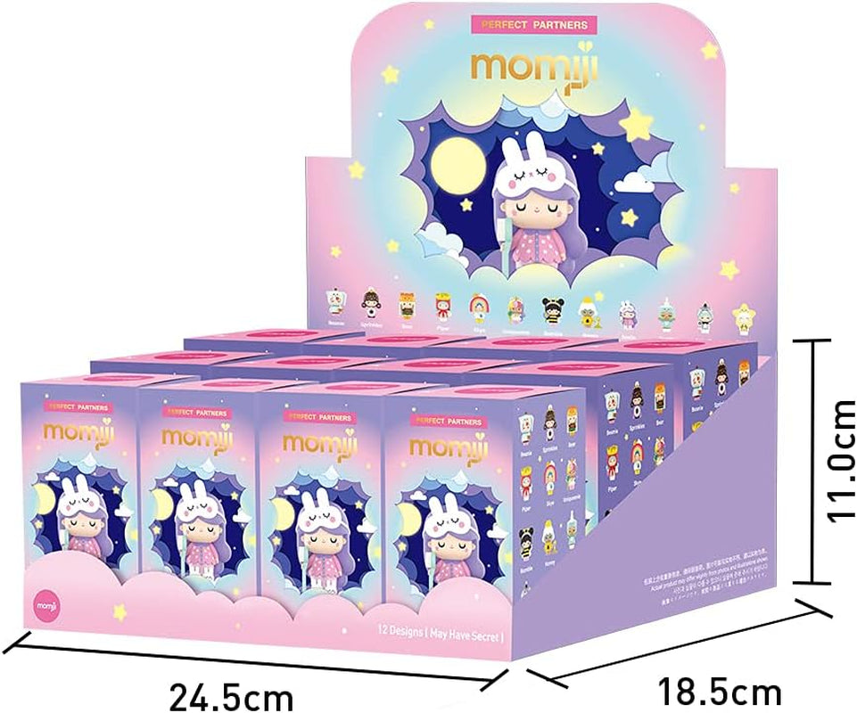 Momiji Partner Series Blind Box 12 Mystery Box Cute Kawaii Mini Toy Figures Gift Collectibles Dolls Vinyle Toy Action Figures - Whole Box