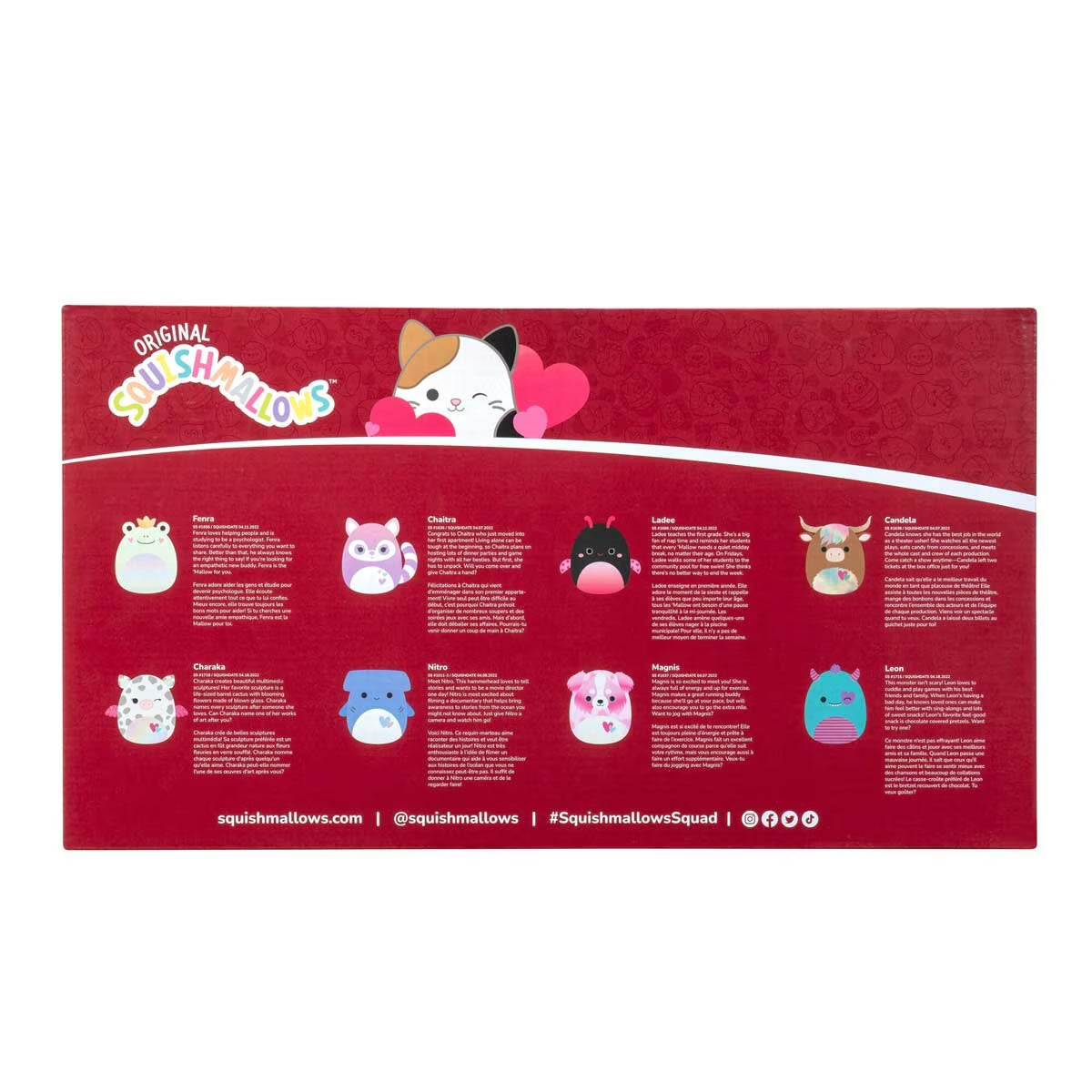 Original s 5'' (12.7Cm) Plush - Love Collection 8-Pack