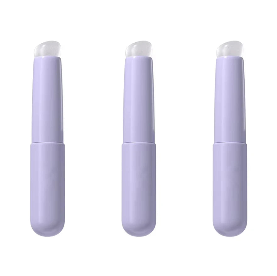 Q Soft Silicone Lip Brush with Cover Rare Beauty Permanent Makeup Machine Makeup Concealer Brush Lip Applicator Cosmetics Beauty