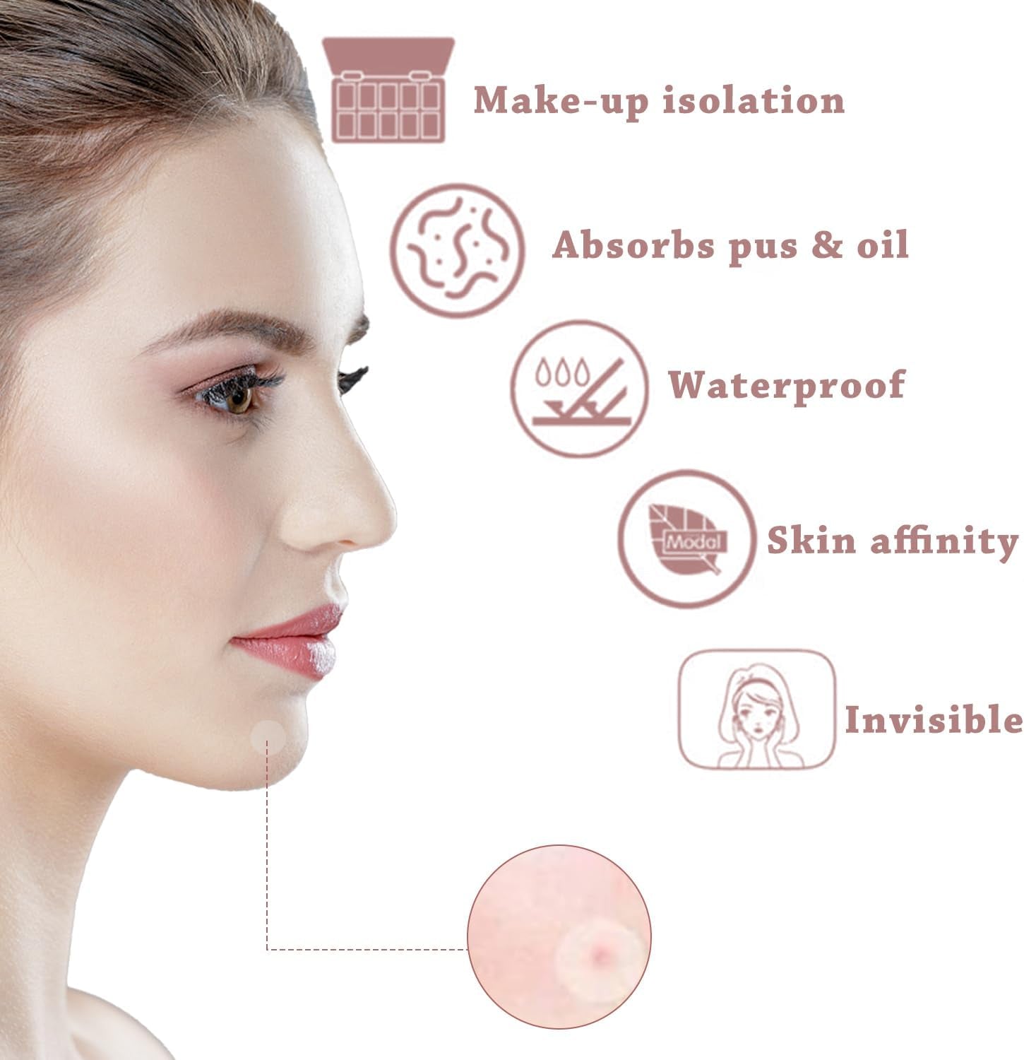 720 Pcs Hydrocolloid Acne Patches for Day & Night Use - Invisible Blemish Stickers for Spot Treatment, Clear Pimple Dots for Face Care (20 Sheets, Gentle & Effective)