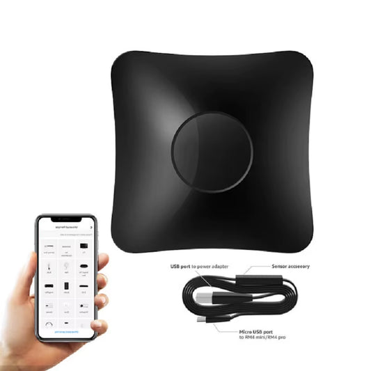 RM4 Pro+ HTS2 Version Wireless Universal Remote Hub Withtemp and Humidity Sensor Smart Home Solution