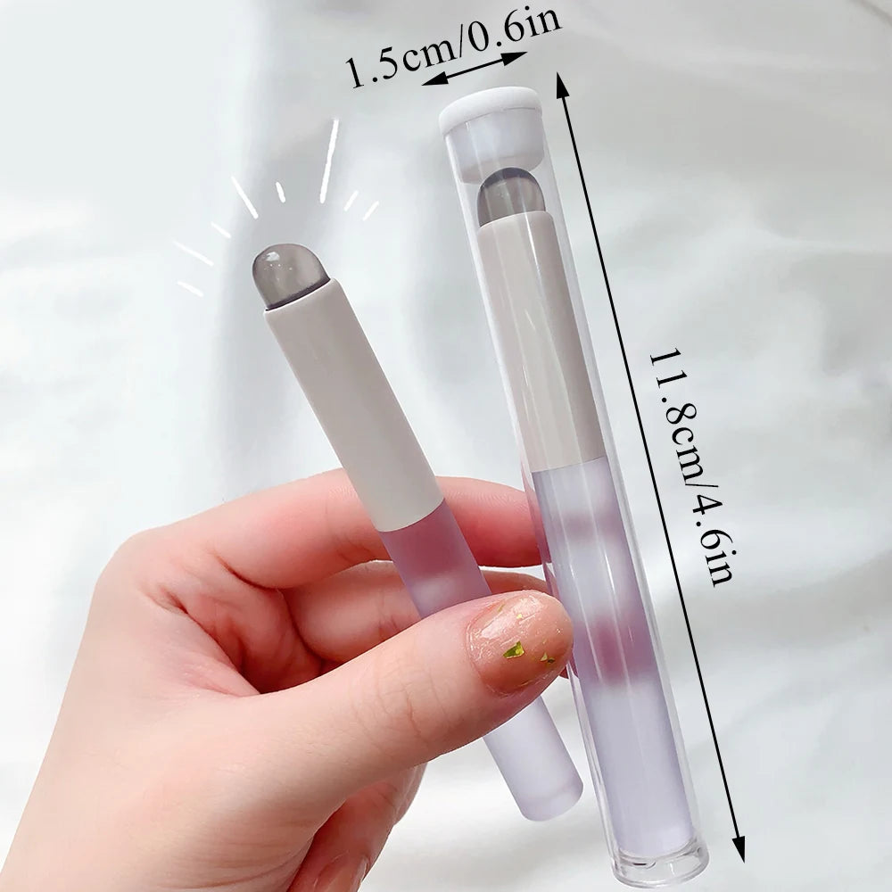 Q Soft Silicone Lip Brush with Cover Rare Beauty Permanent Makeup Machine Makeup Concealer Brush Lip Applicator Cosmetics Beauty