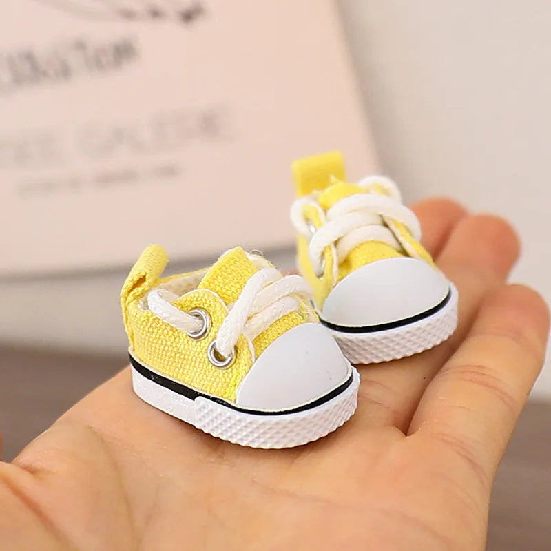 For Ropa LABUBU 15/17Cm Cotton Dolls Shoes Toys Casual Sports Canvas Shoes Martin Boots Dolls Accessories for Labubu Outfits