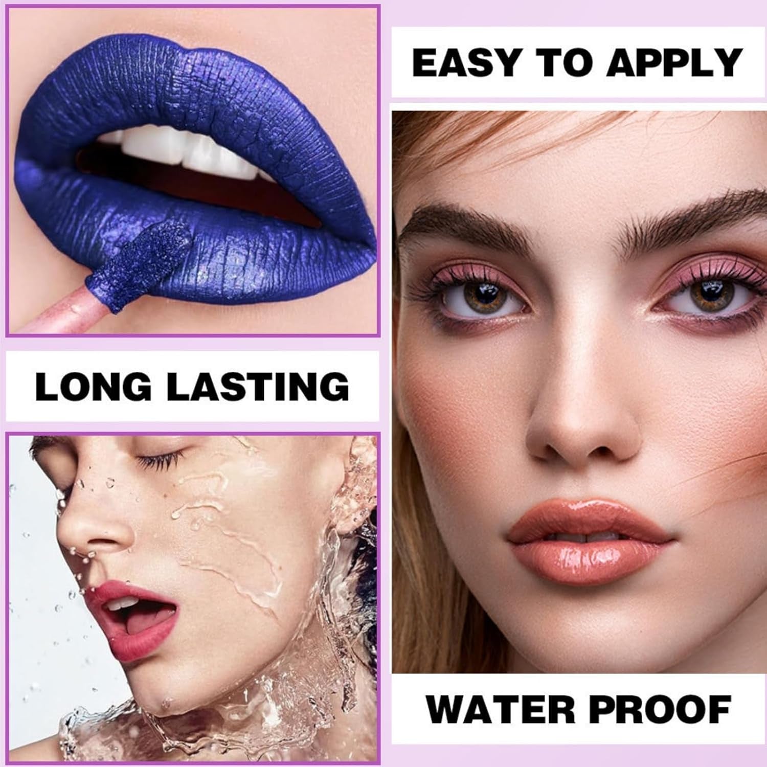 Lip Stain Peel Off,Lip Ta-Ttoo Lipstick Peel Off,Natural Based Peel off Lip Stain,Peel off Lip Tint Stain Non-Stick Cup,Long Lasting Waterproof Liquid Lip Tint,Lip Stain Lip Makeup Gift for Girls