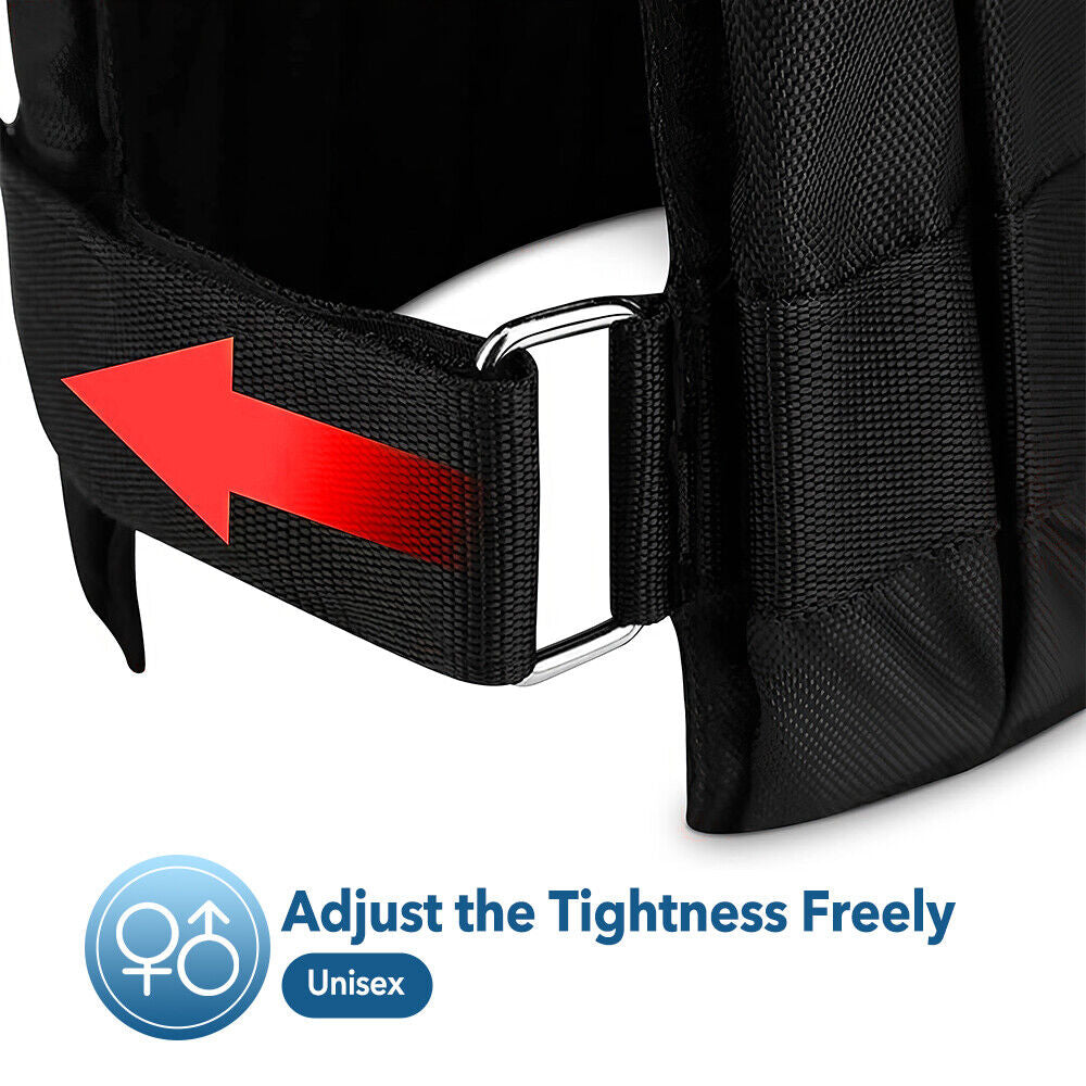 Weighted Vest 20KG/50KG Gym Running Fitness Sports Training Weight Loss Jacket