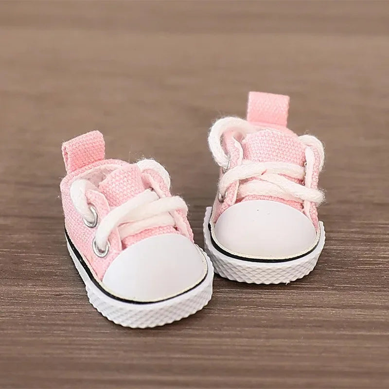 For Ropa LABUBU 15/17Cm Cotton Dolls Shoes Toys Casual Sports Canvas Shoes Martin Boots Dolls Accessories for Labubu Outfits