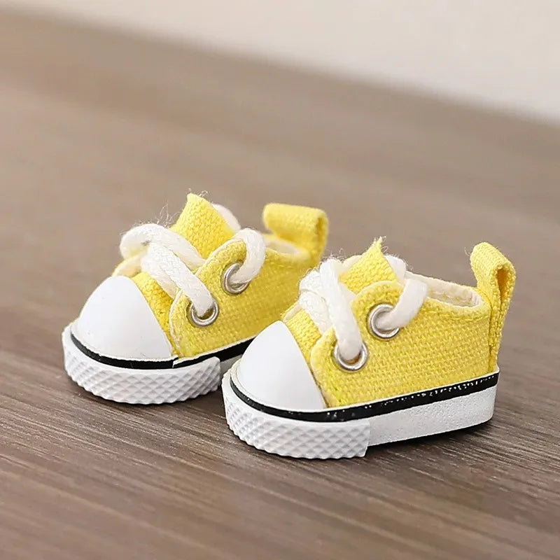 For Ropa LABUBU 15/17Cm Cotton Dolls Shoes Toys Casual Sports Canvas Shoes Martin Boots Dolls Accessories for Labubu Outfits