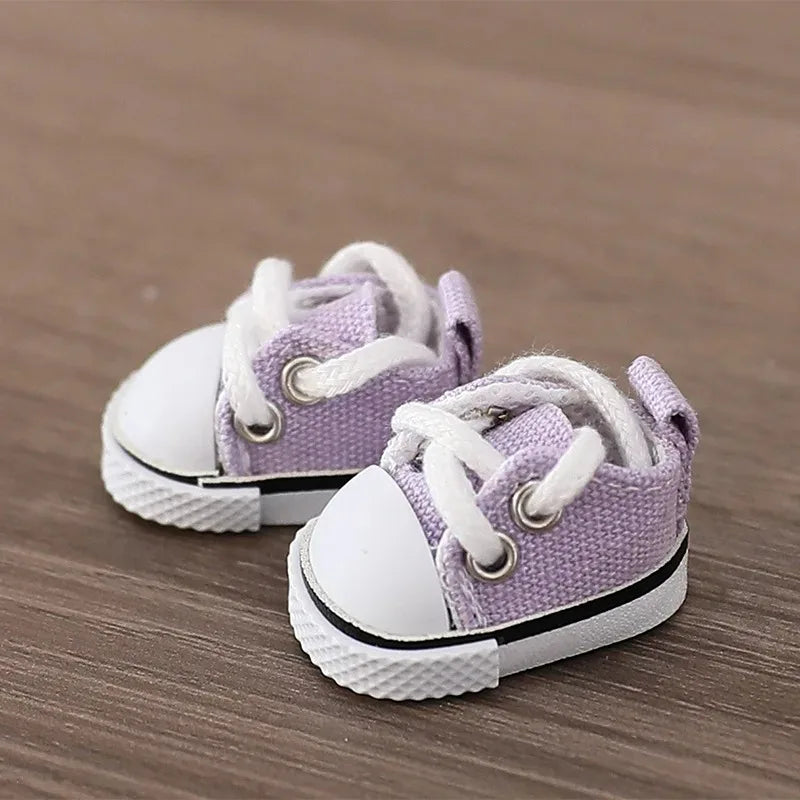 For Ropa LABUBU 15/17Cm Cotton Dolls Shoes Toys Casual Sports Canvas Shoes Martin Boots Dolls Accessories for Labubu Outfits