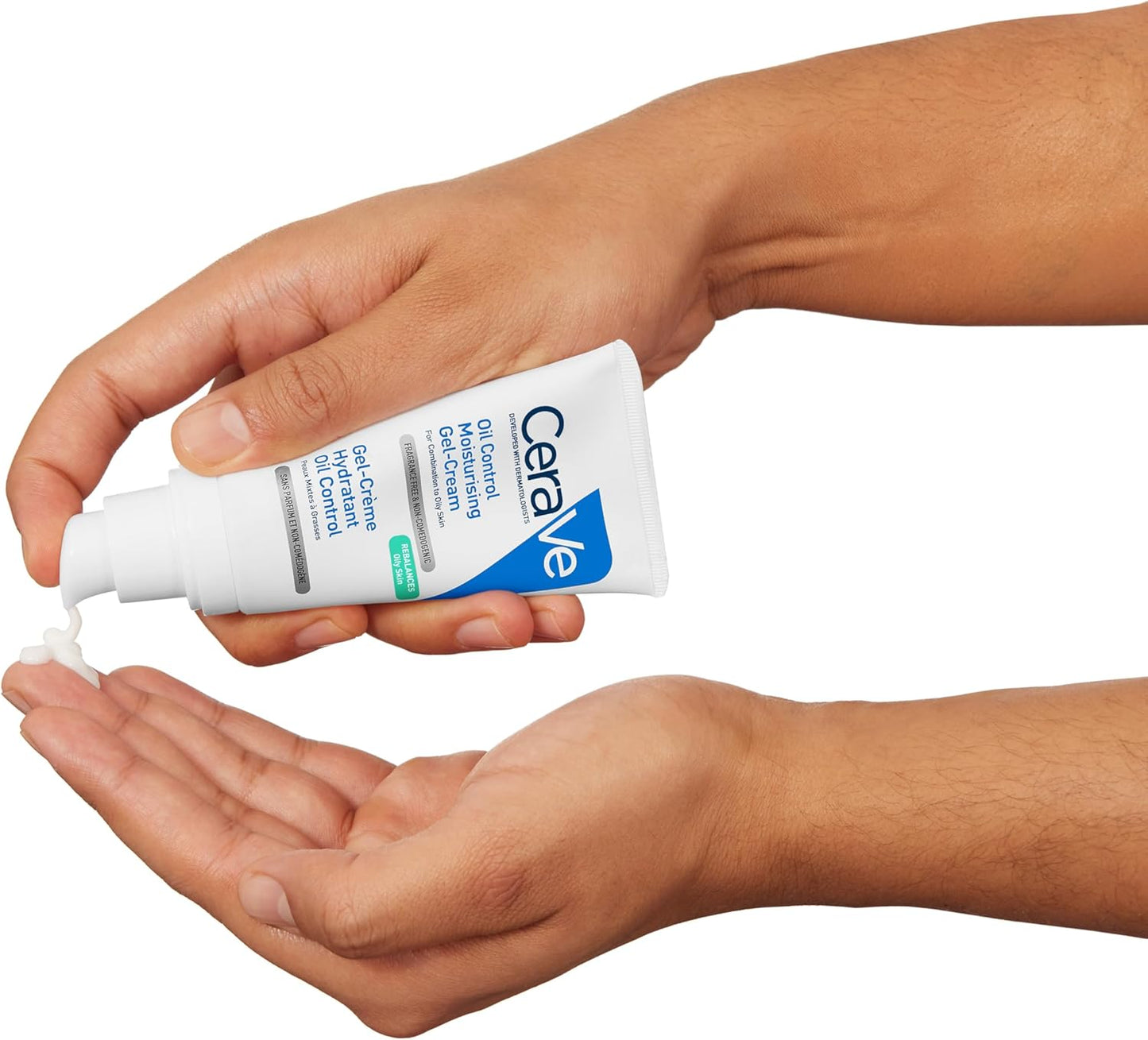 Cerave Oil Control Gel-Cream Moisturiser with Oil Absorbing Technology & Ceramides for Combination and Oily Skin 52Ml