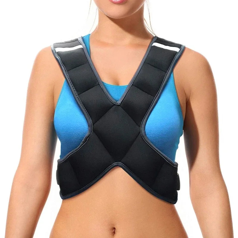 Innovative Design.Weighted Vest for Women - Ideal Body Vest for Adding Resistance Intensity to Workouts -Fixed