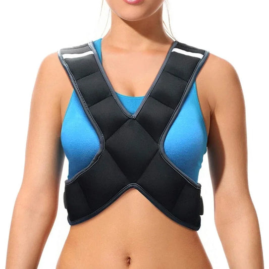 Innovative Design.Weighted Vest for Women - Ideal Body Vest for Adding Resistance Intensity to Workouts -Fixed