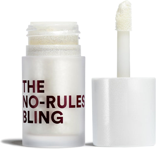 MAKEUP - the No-Rules Bling - Sparkly Liquid-Cream Highlighter - 3 in 1 for Cheeks Lips and Eyes - Highly Pigmented