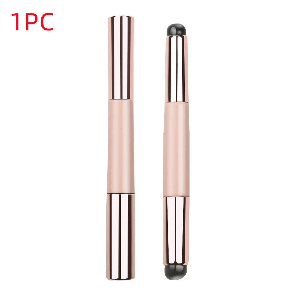Q Soft Silicone Lip Brush with Cover Rare Beauty Permanent Makeup Machine Makeup Concealer Brush Lip Applicator Cosmetics Beauty