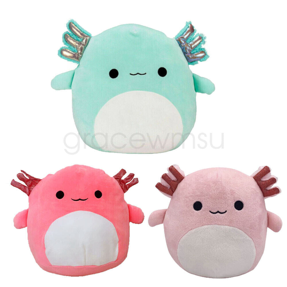 Squishmallows Axolotl Plush Doll Toy Super Soft Pillow Stuffed Animal Gift UK