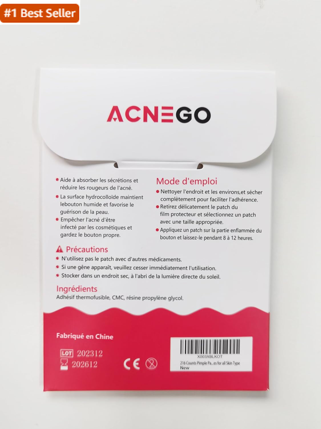 216 Counts Pimple Patches for Face, Hydrocolloid Acne Patches Zit Patches for Fa