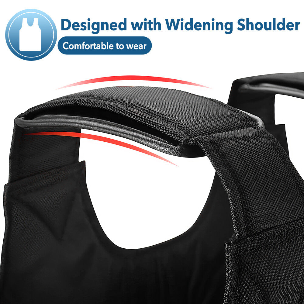 Weighted Vest 20KG/50KG Gym Running Fitness Sports Training Weight Loss Jacket