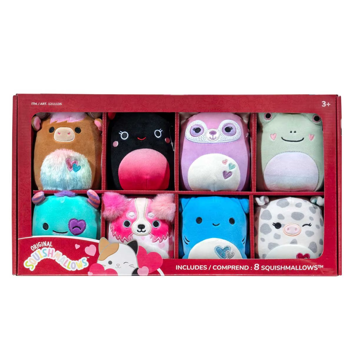 Original s 5'' (12.7Cm) Plush - Love Collection 8-Pack