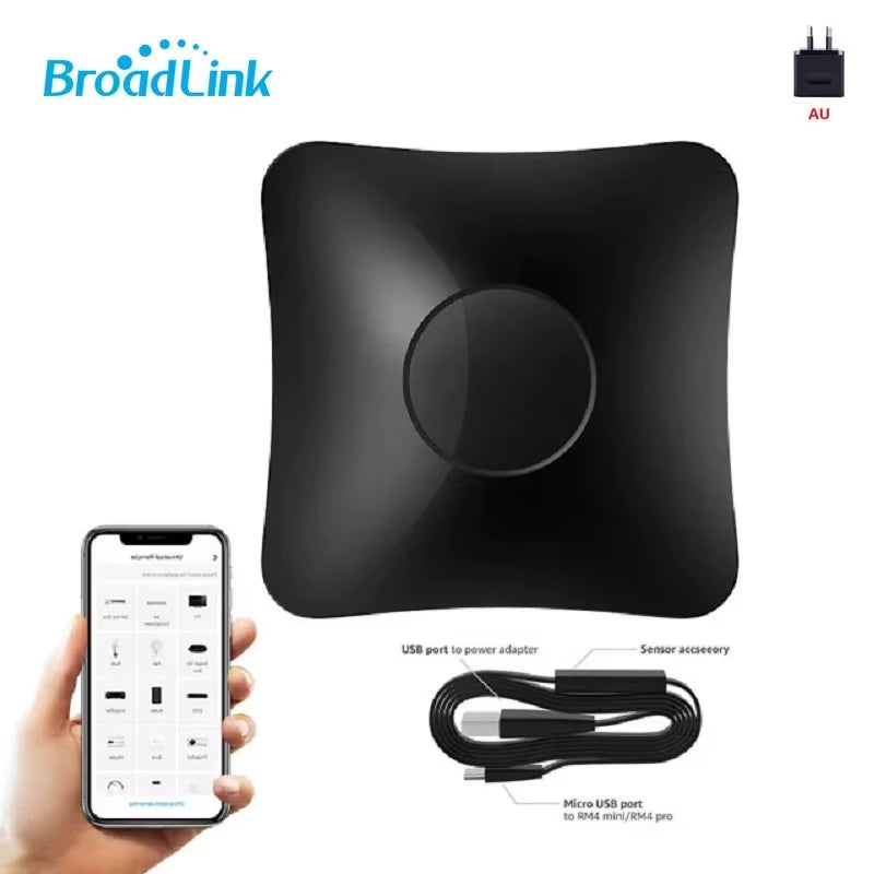 RM4 Pro+ HTS2 Version Wireless Universal Remote Hub Withtemp and Humidity Sensor Smart Home Solution